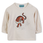 Camiseta de manga comprida, AREIA, hi-res