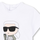 Conjunto de moletom KARL LAGERFELD KIDS 
                    MENINO