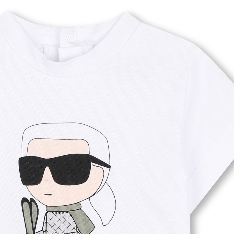 Conjunto de moletom KARL LAGERFELD KIDS 
                        MENINO