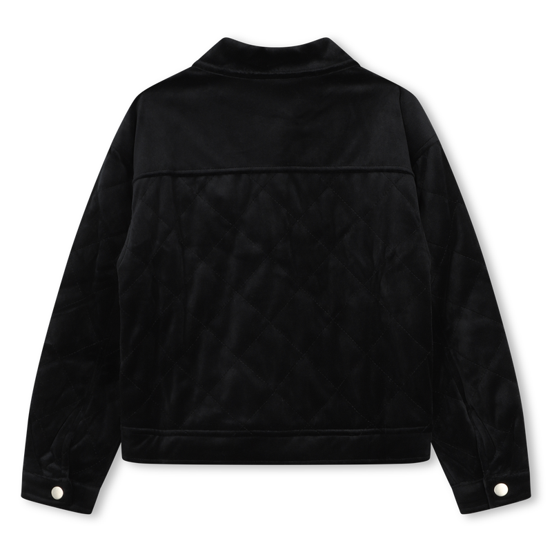 Casaco acolchoado de veludo SONIA RYKIEL 
                    GIRL