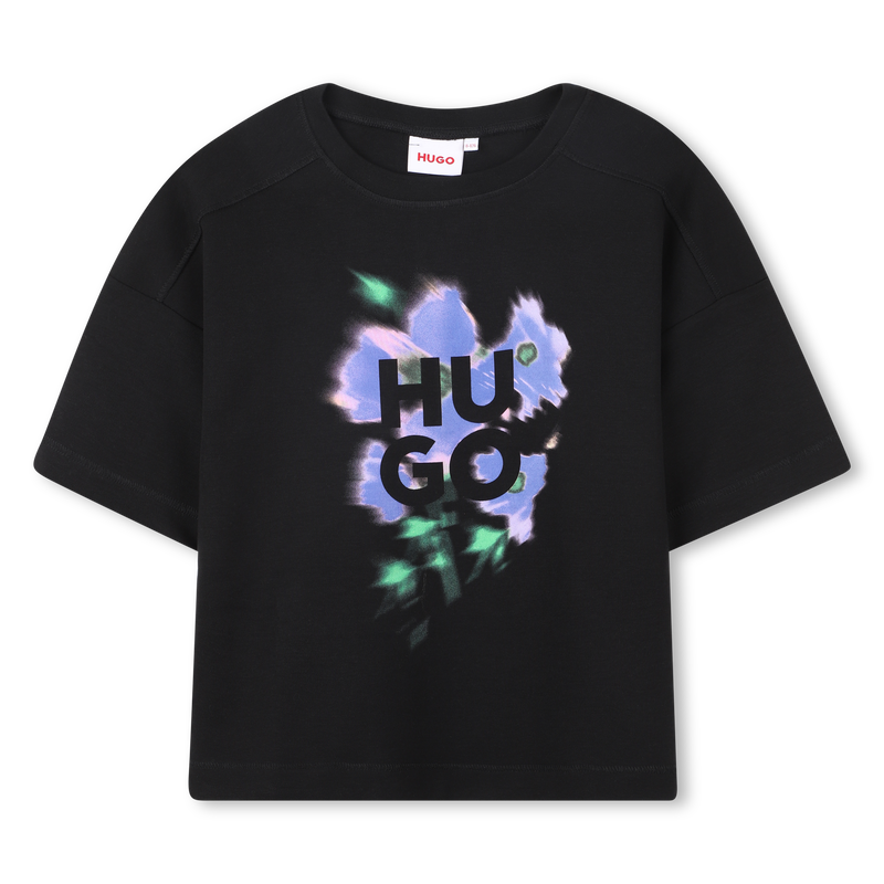 T-shirt de manga curta HUGO 
                        GIRL
