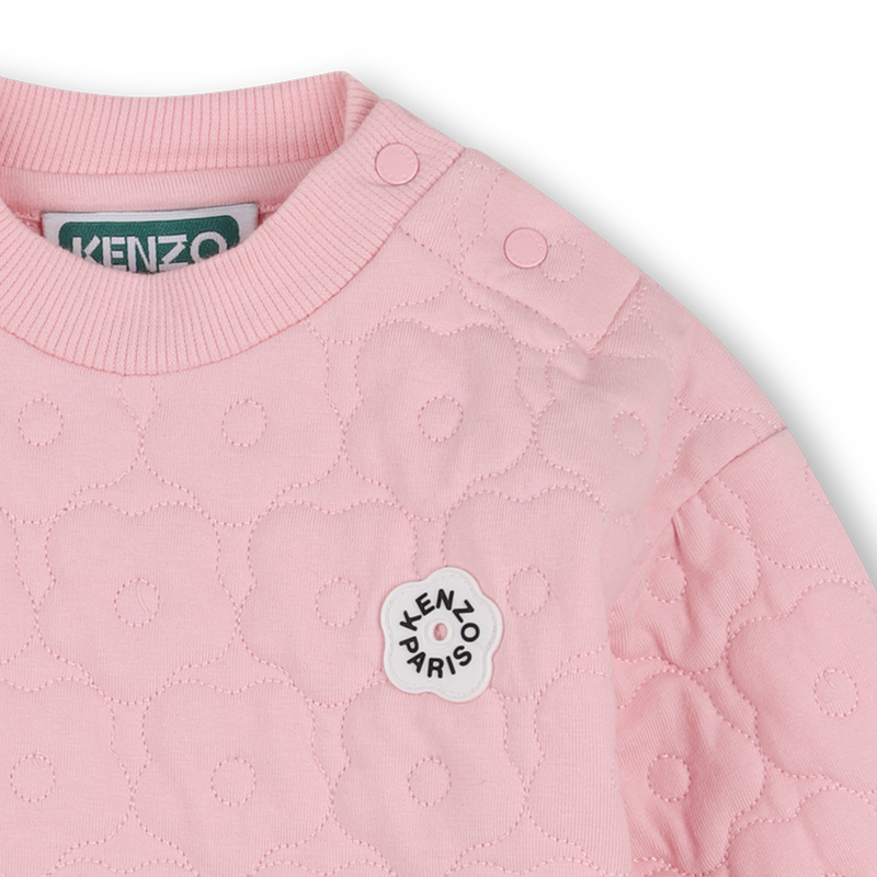 Conjunto de moletom e cal&ccedil;a KENZO KIDS 
                        MENINA