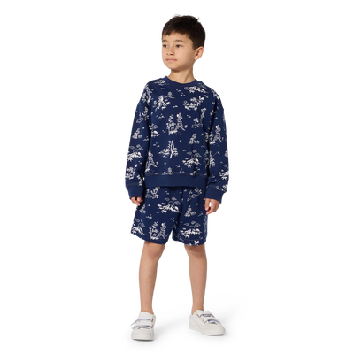 Moletom de l&atilde; KENZO KIDS BOY