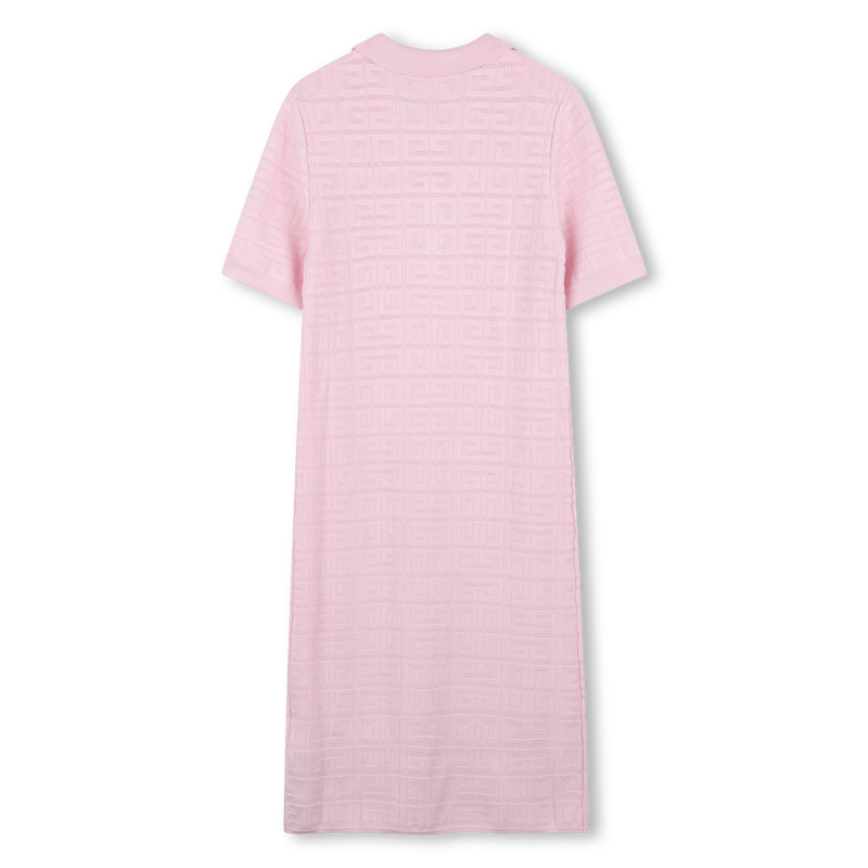 Vestido direito com padr&atilde;o GIVENCHY 
                        GIRL