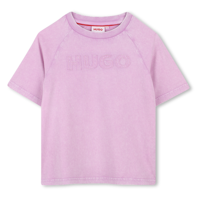 T-shirt de manga curta HUGO 
                    GIRL
