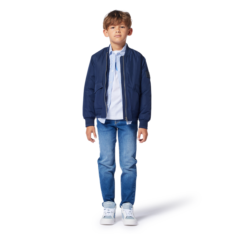 Blus&atilde;o bomber fecho e bolsos ZADIG & VOLTAIRE 
                        BOY