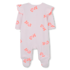 Conjunto de pijama e babador BILLIEBLUSH 
                    GIRL