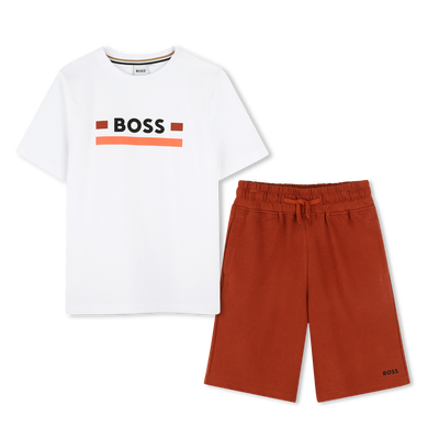 T-shirt e cal&ccedil;&otilde;es de algod&atilde;o BOSS BOY