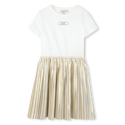 Vestido de manga curta MICHAEL KORS 
                    GIRL