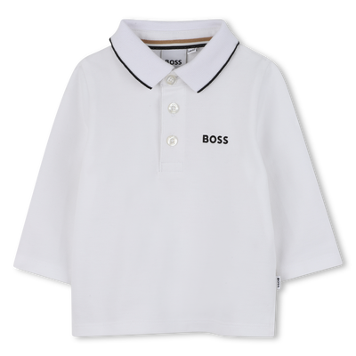 Camisa pólo de manga comprida BOSS BOY