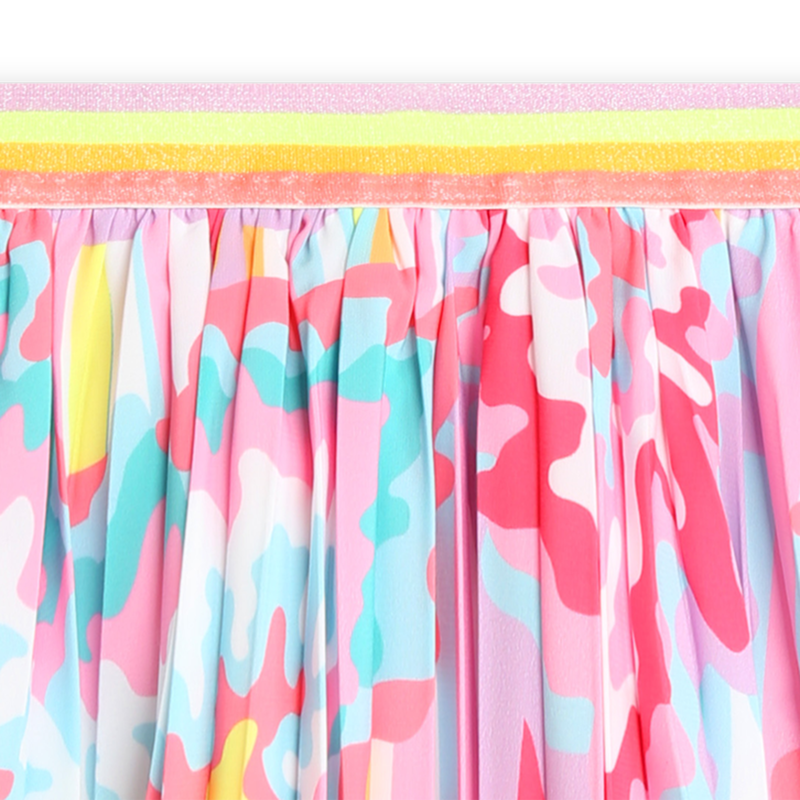 Pleated printed skirt BILLIEBLUSH 
                    GIRL