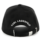 Bon&eacute; ajust&aacute;vel de algod&atilde;o KARL LAGERFELD KIDS 
                    BOY