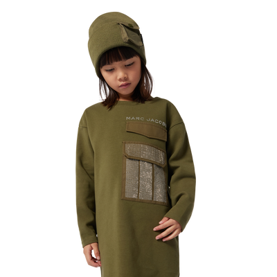 Vestido de manga comprida MARC JACOBS GIRL