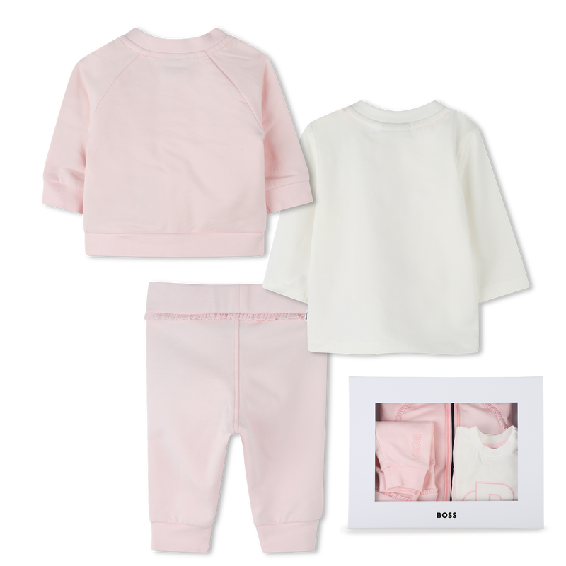 Conjunto de jogging de 3 peças BOSS 
                    GIRL
