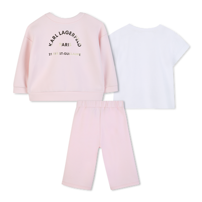 CONJUNTO JOGGER KARL LAGERFELD KIDS GIRL