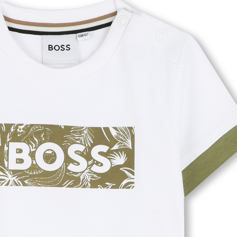 T-shirt de mangas curtas BOSS 
                        BOY