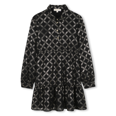 Vestido de poliéster de manga comprida MICHAEL KORS GIRL