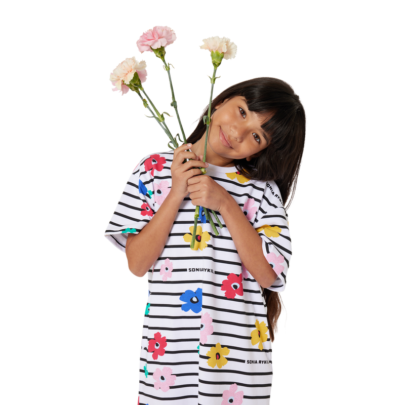 Vestido corte direito curto SONIA RYKIEL 
                    GIRL