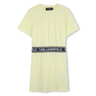 Vestido t-shirt KARL LAGERFELD KIDS 
                    GIRL