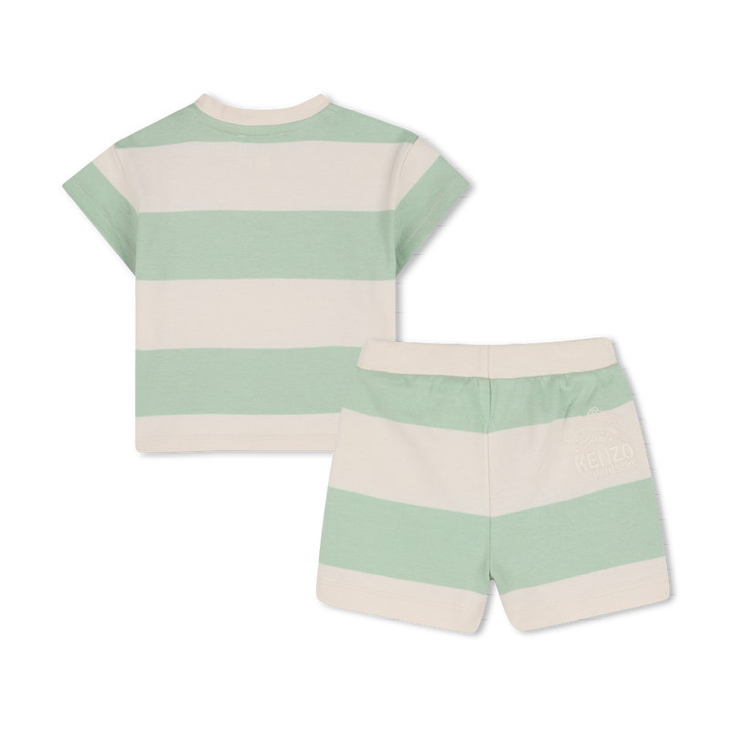 CONJUNTO DE T-SHIRTS E CAL&Ccedil;&Otilde;ES BERMUDAS KENZO KIDS 
                        BOY