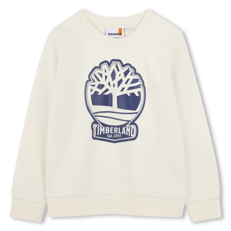 Sweatshirt com log&oacute;tipo TIMBERLAND 
                        BOY