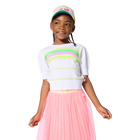 Bon&eacute; com p&eacute;rolas BILLIEBLUSH 
                    GIRL