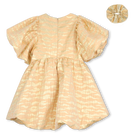 Vestido de cerim&ocirc;nia e scrunchie KENZO KIDS 
                    MENINA