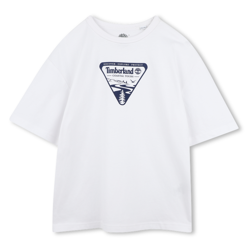 T-shirt larga com estampa TIMBERLAND 
                        BOY