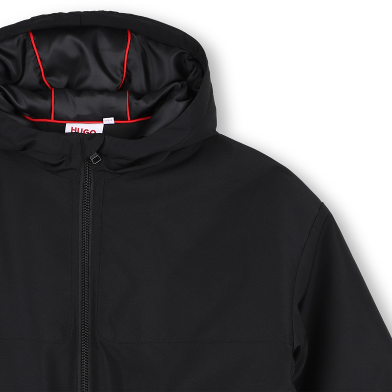 Parka com capuz HUGO 
                        GIRL