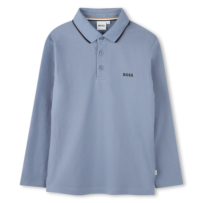 Polo de manga comprida BOSS 
                        BOY
