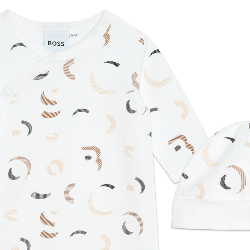 Conjunto de pijama e gorro BOSS 
                    BOY