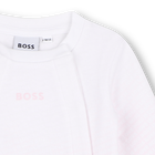 Conjunto de pijama, touca e babador BOSS 
                    MENINA