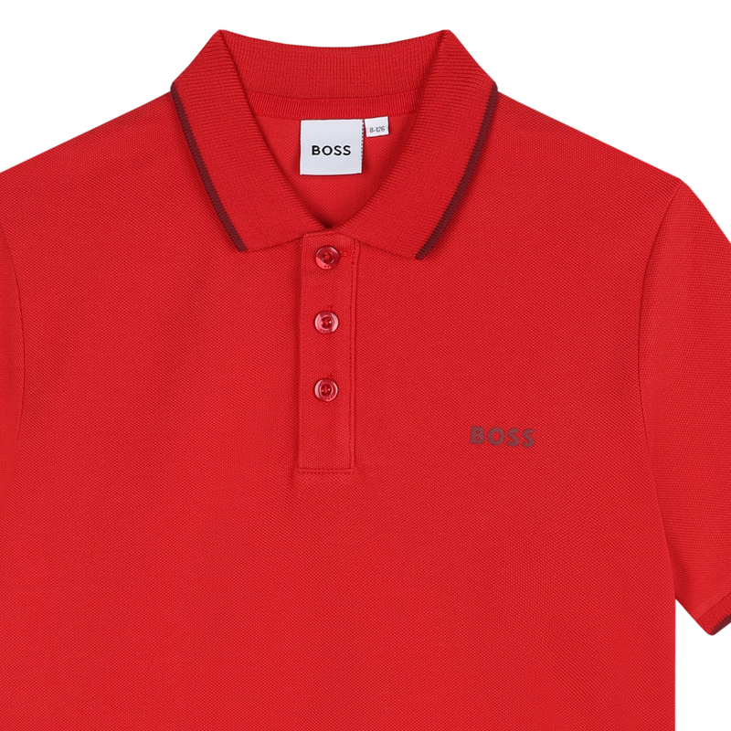 Polo de manga curta BOSS 
                    BOY