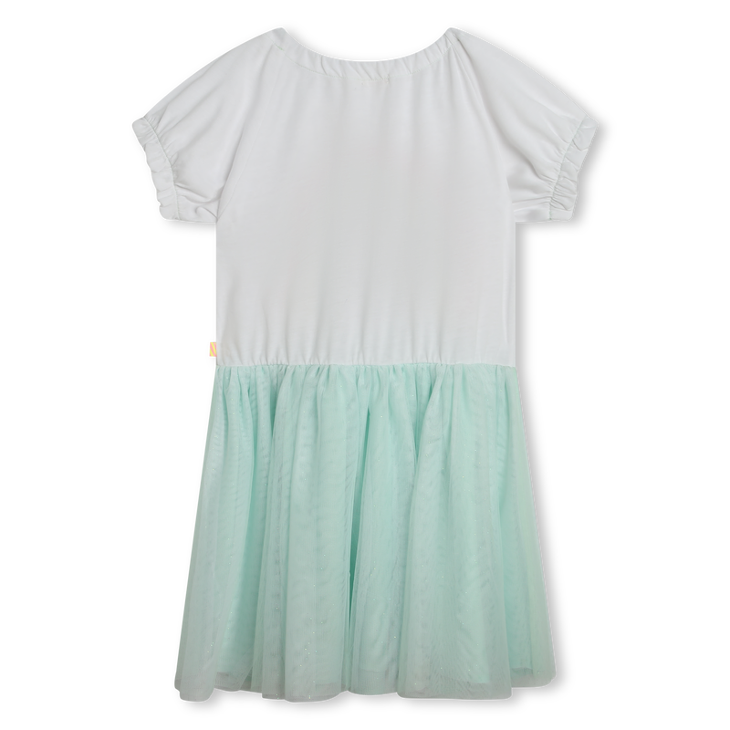 Vestido bimatéria BILLIEBLUSH 
                    GIRL
