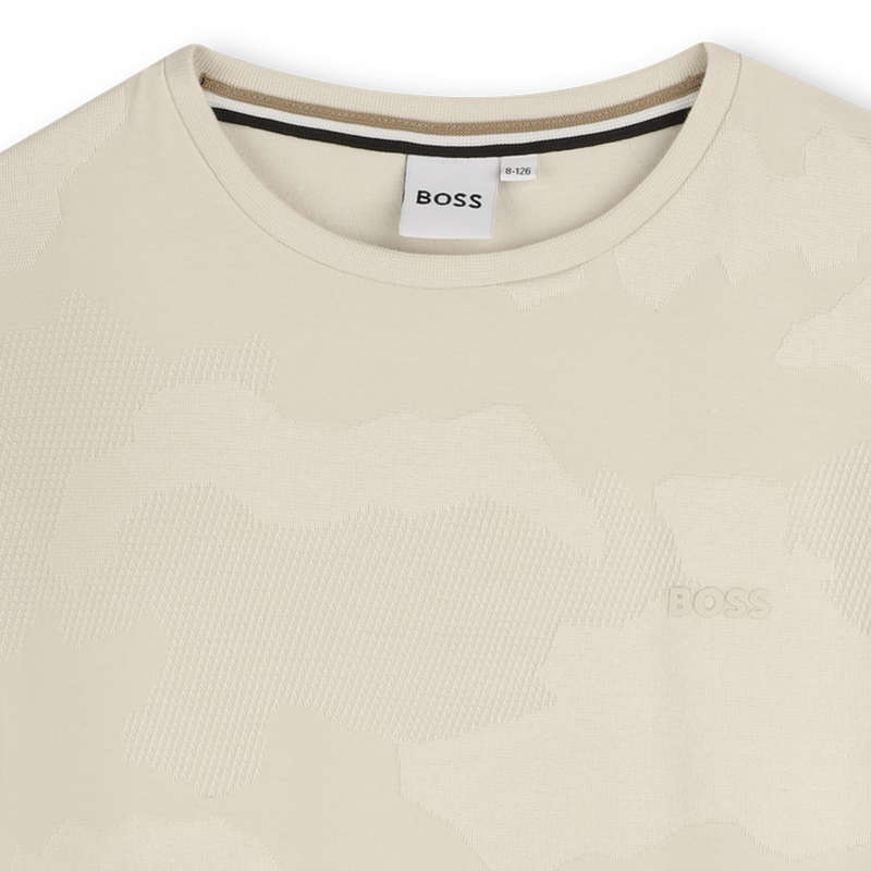 T-shirt de manga curta BOSS 
                        BOY