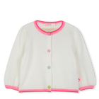 Cardig&atilde; de algod&atilde;o com bot&otilde;es BILLIEBLUSH 
                    GIRL