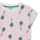 T-shirt de manga curta KIDS AROUND 
                    GIRL