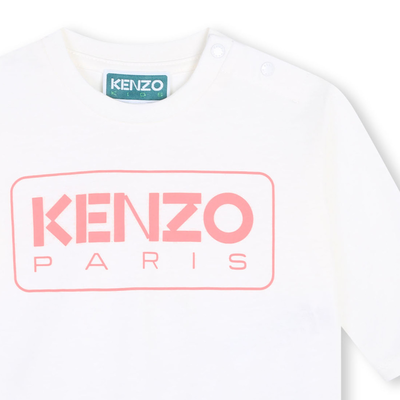 T-shirt de manga comprida KENZO KIDS GIRL