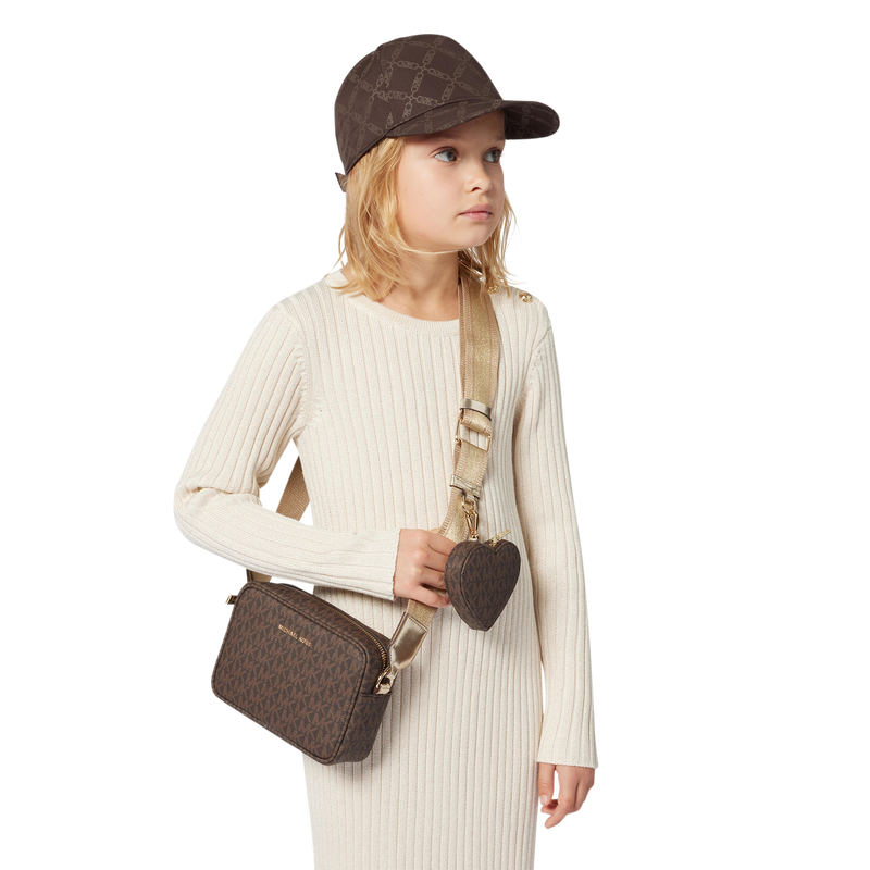 Vestido comprido de malha MICHAEL KORS 
                    GIRL
