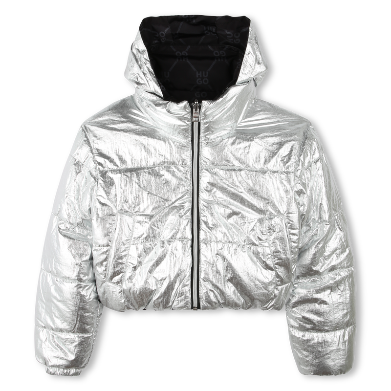 Casaco curto revers&iacute;vel HUGO 
                        GIRL