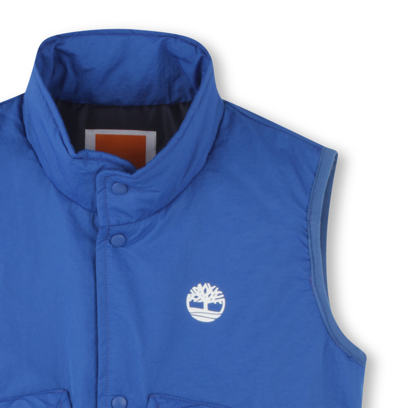 Blus&atilde;o acolchoado sem mangas TIMBERLAND 
                        BOY