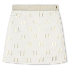Saia de cerim&oacute;nia em jacquard KARL LAGERFELD KIDS 
                    GIRL