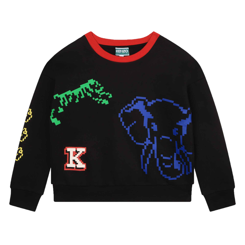 Printed cotton sweatshirt KENZO KIDS 
                    BOY
