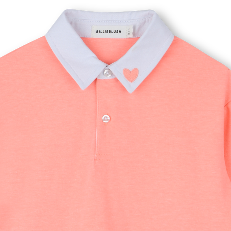 Vestido bimaterial BILLIEBLUSH 
                        GIRL