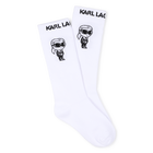Meias estampadas na altura do joelho KARL LAGERFELD KIDS 
                    UNISEX