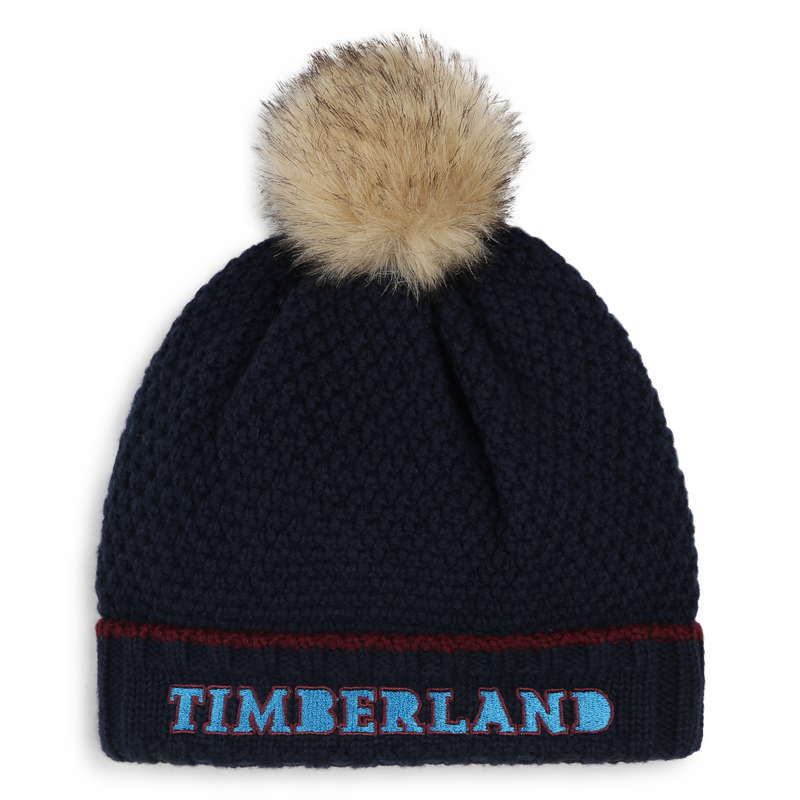 Gorro de malha com pompom TIMBERLAND 
                    BOY