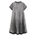 Vestido plissado manga curta DKNY 
                    GIRL