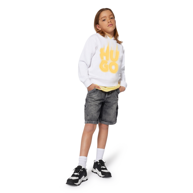 Sweatshirt com capuz HUGO 
                        BOY