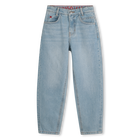 Jeans largos com 5 bolsos HUGO 
                    MENINO