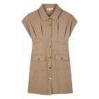 Vestido de manga curta MICHAEL KORS 
                    GIRL